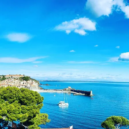 Vue Exceptionnelle Sur La Baie De Collioure